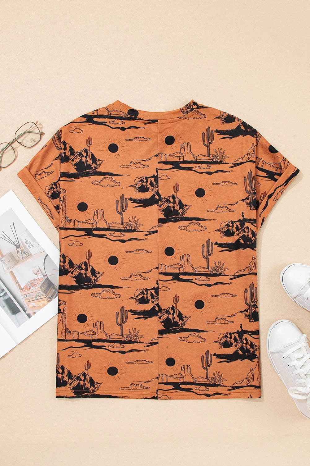 Western Desert Short Sleeve Top