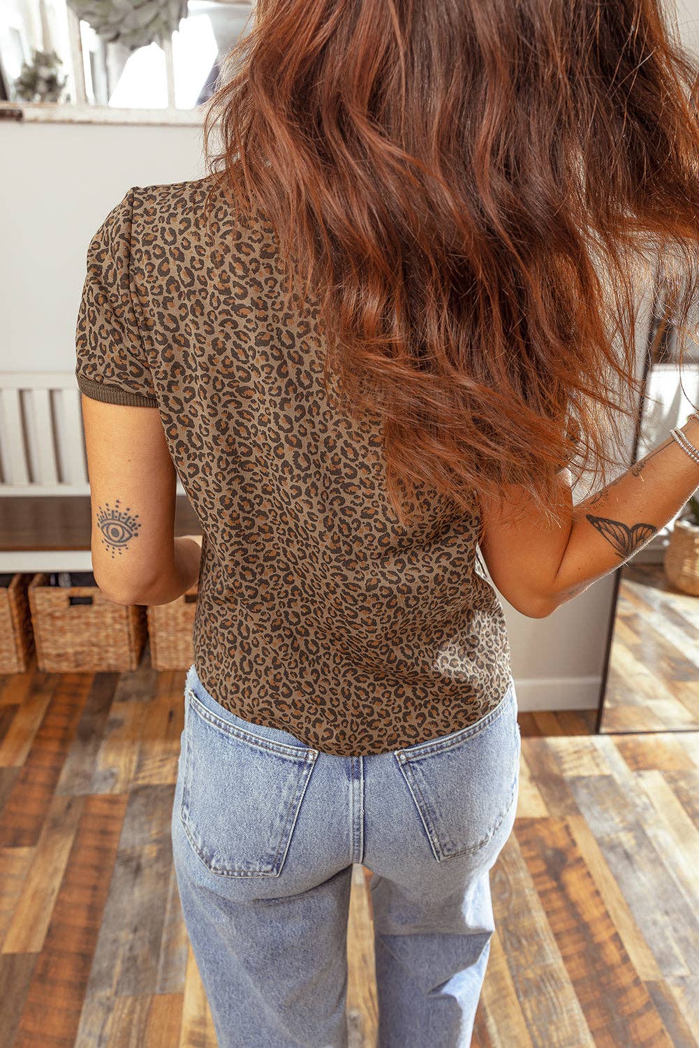 Leopard Short Sleeve T-Shirt